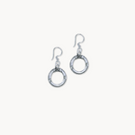 أقراط دائرية بتصميم بوهو