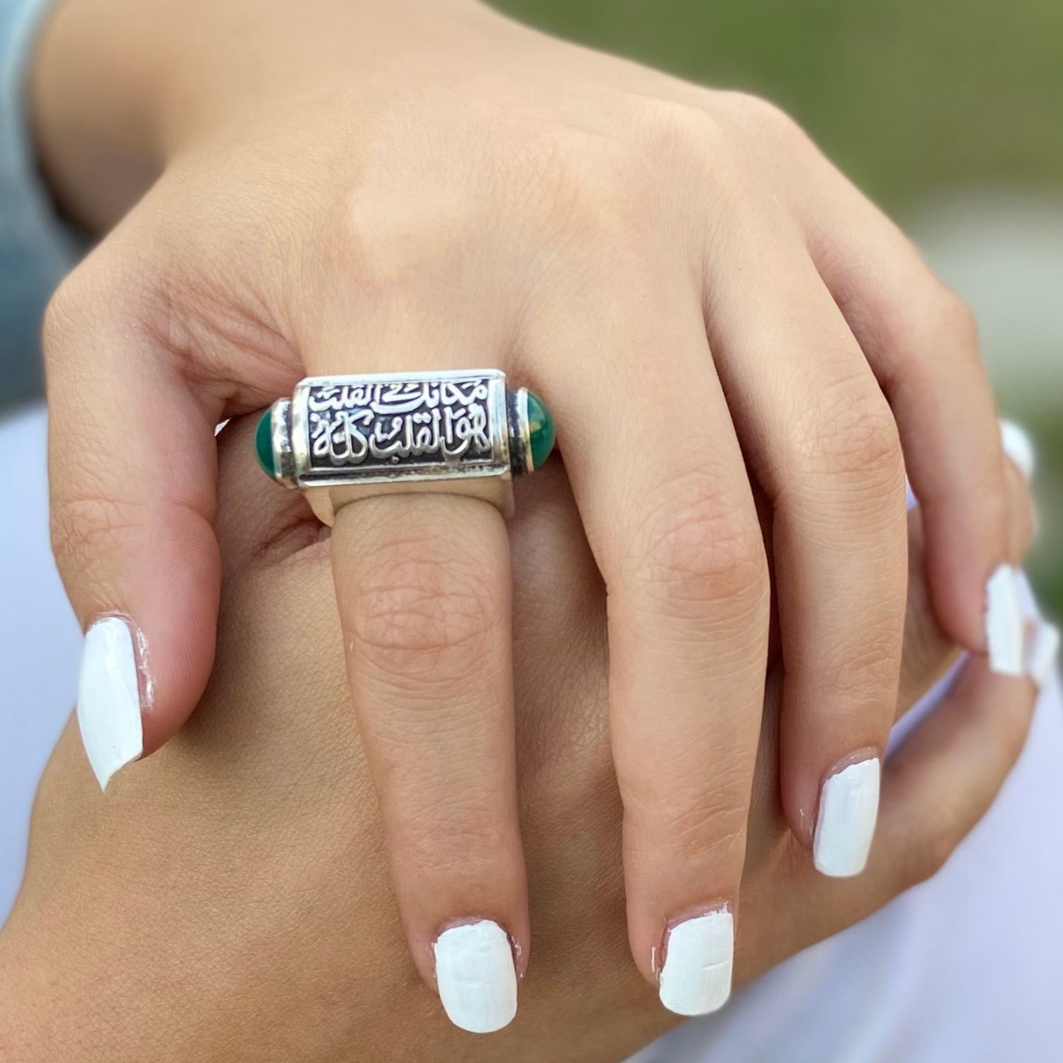 خاتم سحر محفور