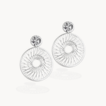 Radiant Calligraphy Earrings