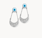 Lunar Calligraphy Earrings