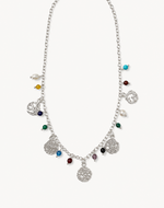 Pearl Calligraphy Necklace
