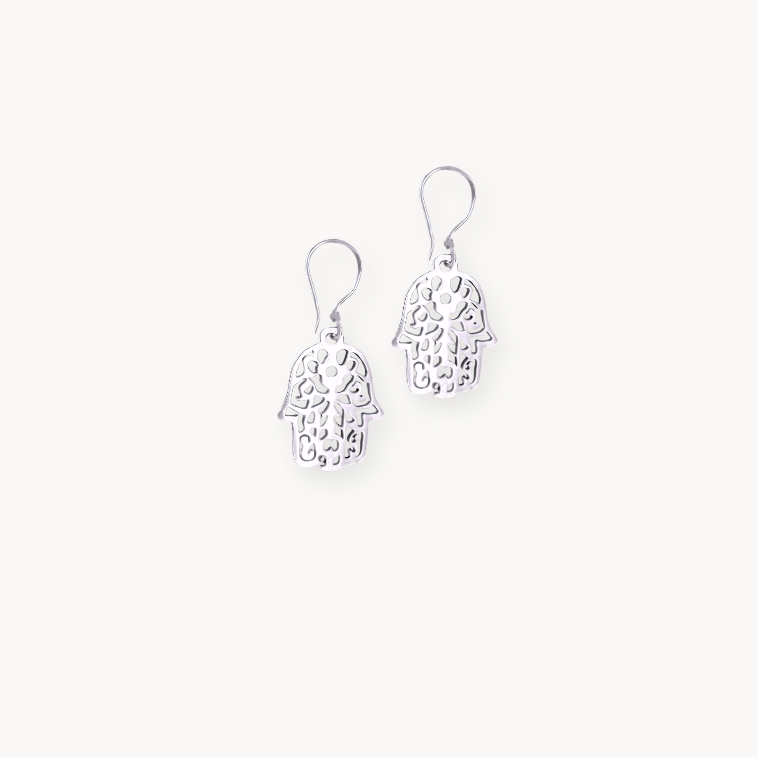 Sacred Hamsa Filigree Earrings