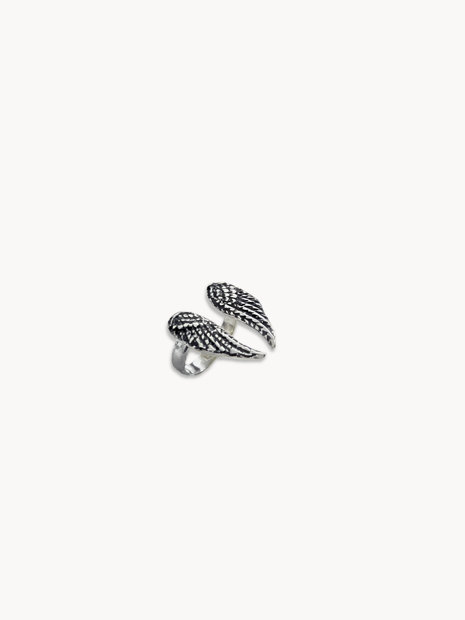 Angelic Wings Open Ring