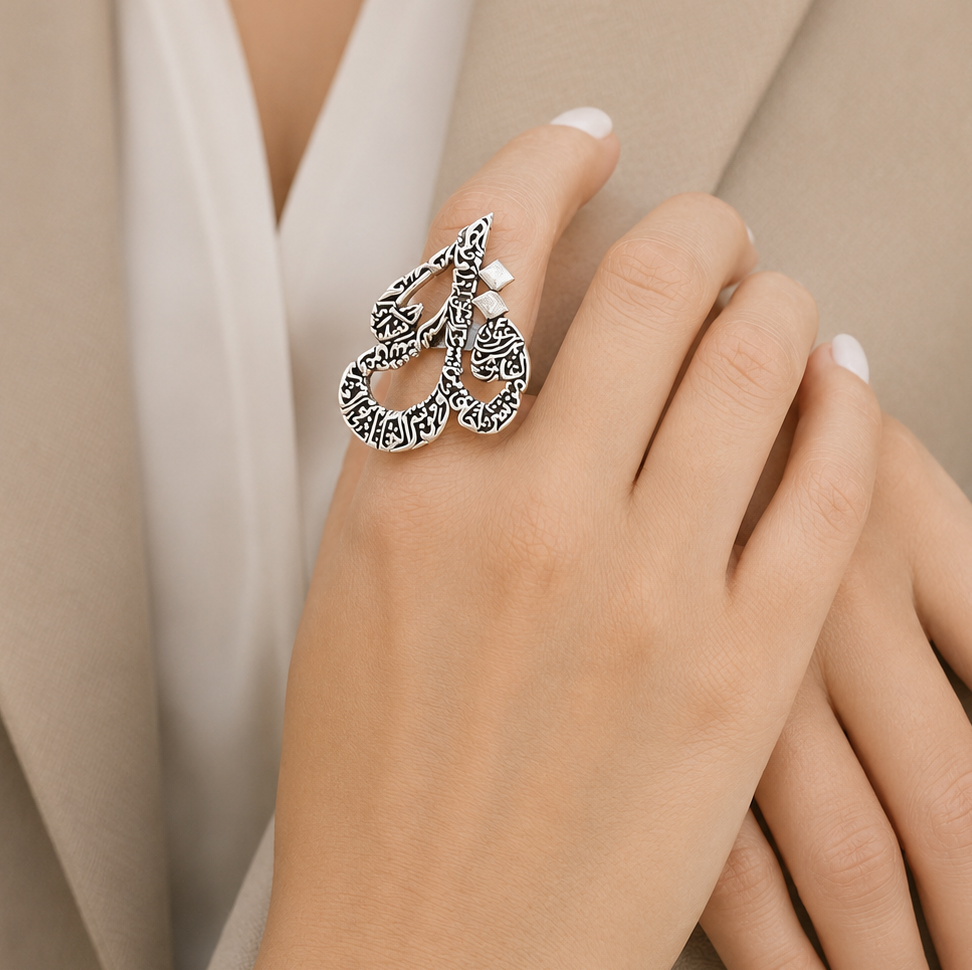 Protection Silver Ring