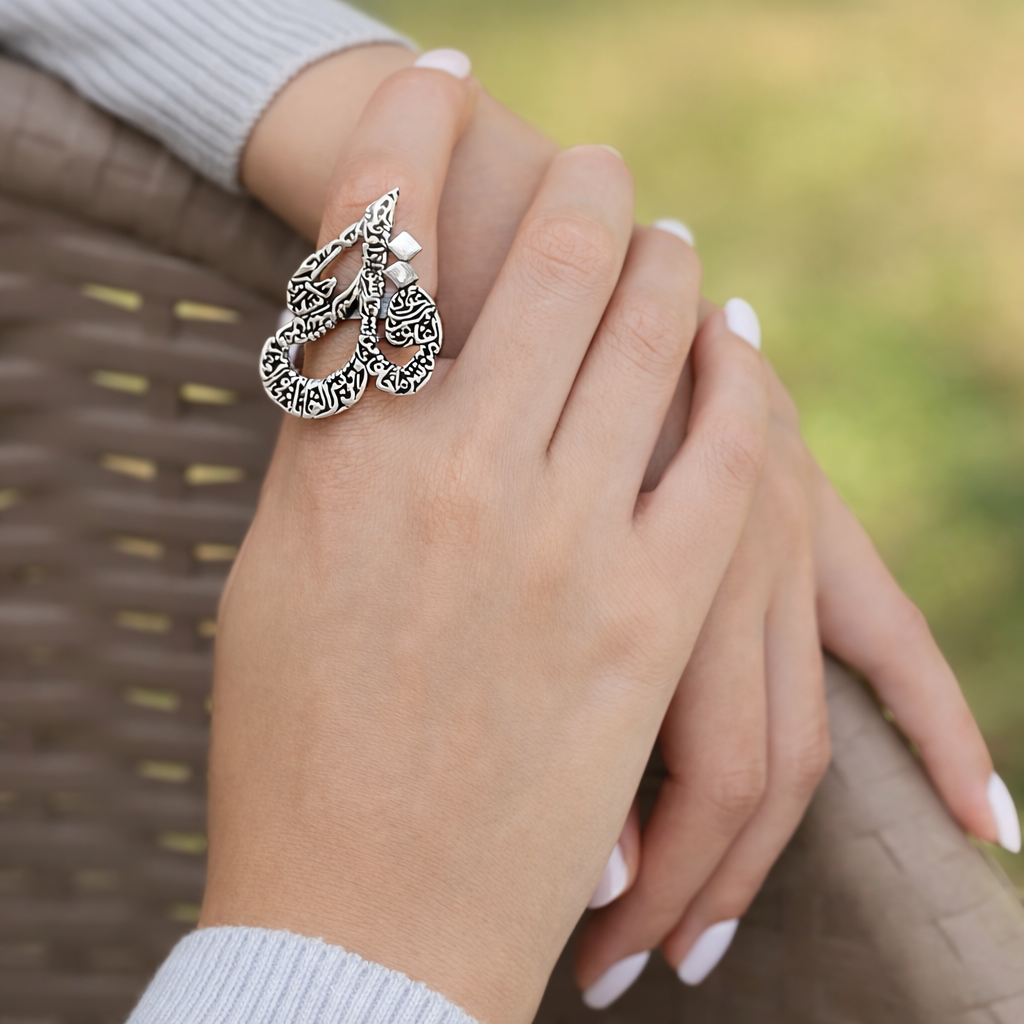 Protection Silver Ring