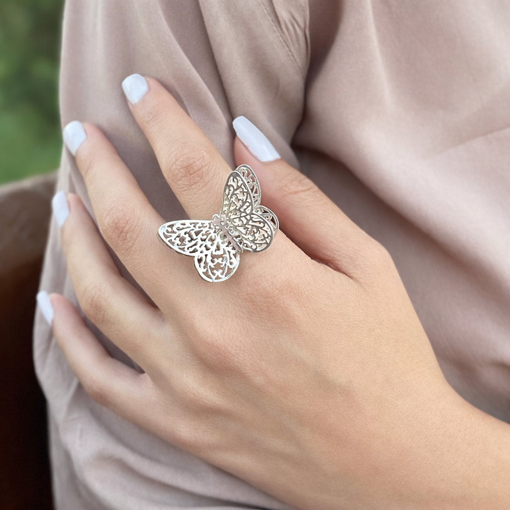 Butterfly Embrace Ring