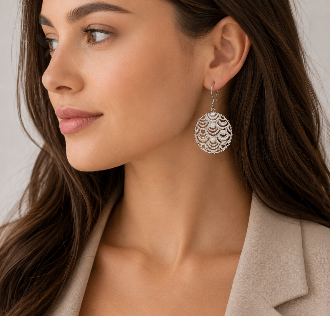 Radiant Waves Earrings
