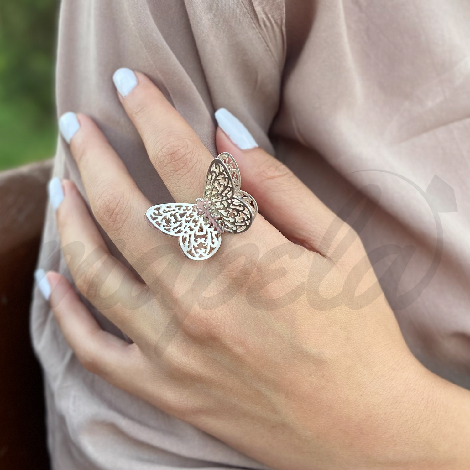 Butterfly Embrace Ring